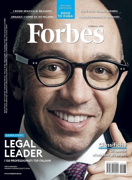 Forbes Italia – Febbraio 2020 Cover