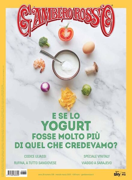 Gambero Rosso Italia – Marzo 2020 Cover