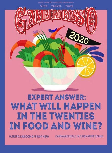 Gambero Rosso – January 2020 Cover