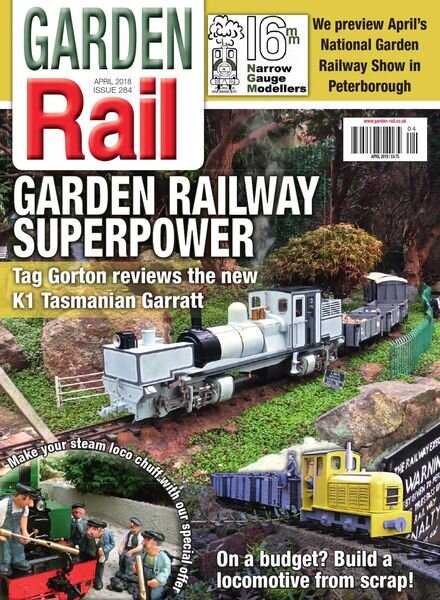 Garden Rail – Issue 284 – April 2018 Cover