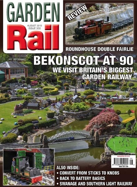 Garden Rail – Issue 300 – August 2019 Cover