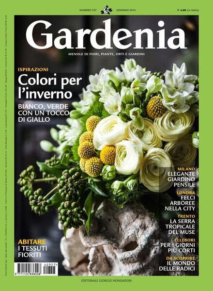 Gardenia – Gennaio 2014 Cover