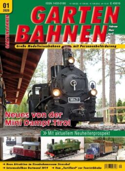 Gartenbahnen – Februar-April 2020