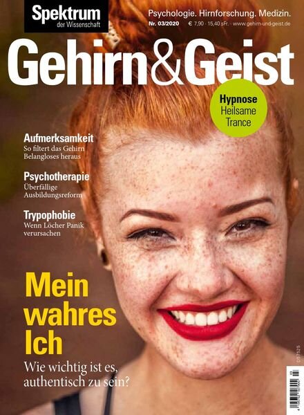 Gehirn & Geist – Marz 2020 Cover