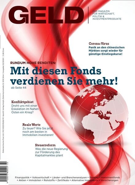 GELD-Magazin – Februar 2020 Cover