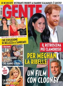 Gente Italia – 25 gennaio 2020