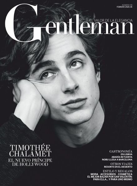 Gentleman Espana – febrero 2020 Cover