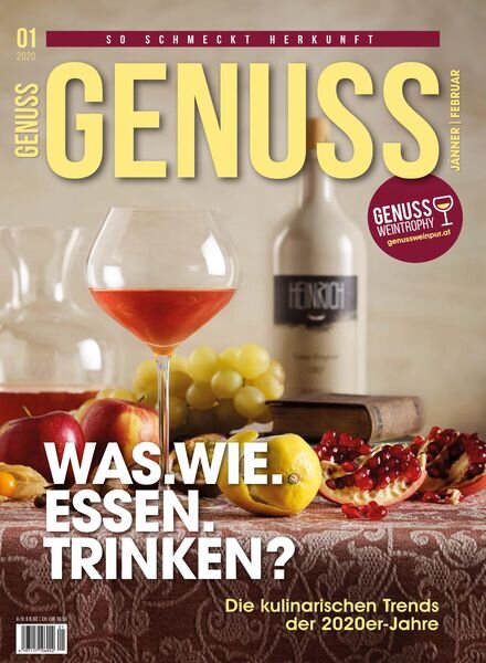 Genuss Magazin – Januar-Februar 2020 Cover