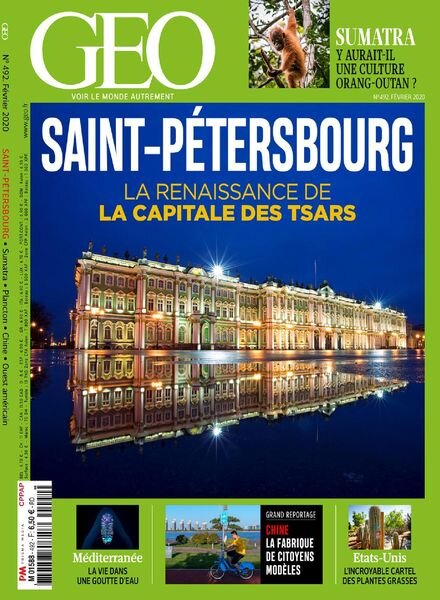Geo France – Fevrier 2020 Cover