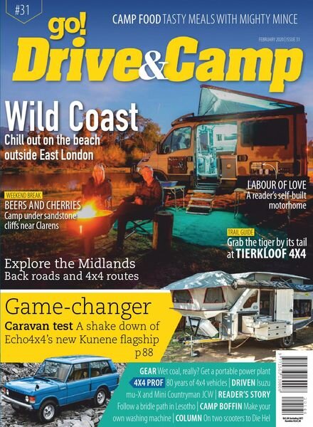 Go! Drive & Camp – February 2020 Cover