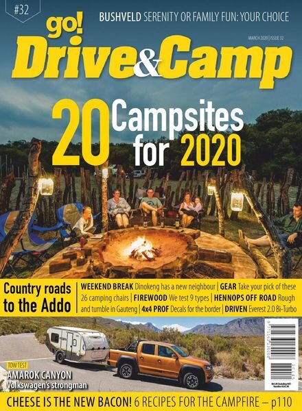 Go! Drive & Camp – March 2020 Cover