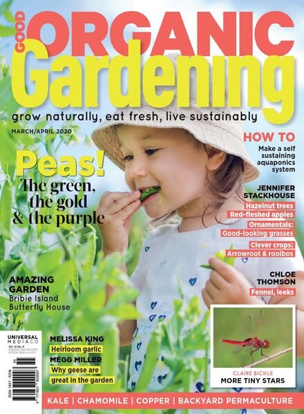 Good Organic Gardening – March-April 2020 Cover
