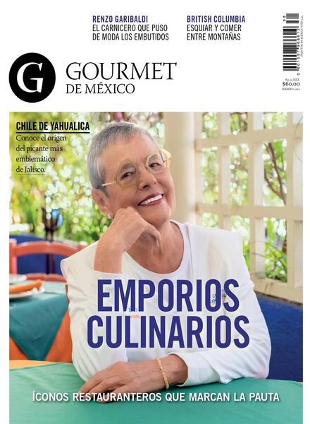 Gourmet de Mexico – febrero 2020 Cover