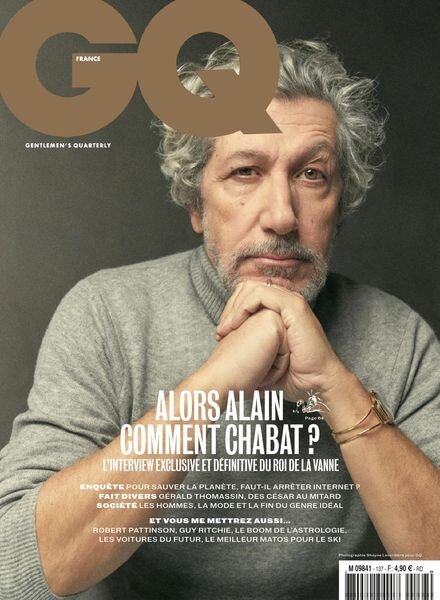 GQ France – fevrier 2020 Cover