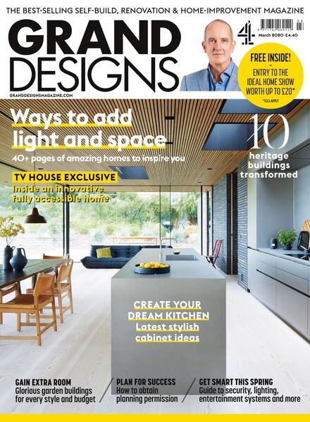 Grand Designs – March 2020 Cover