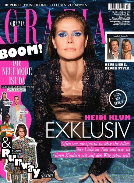Grazia Germany – 6 Februar 2020 Cover
