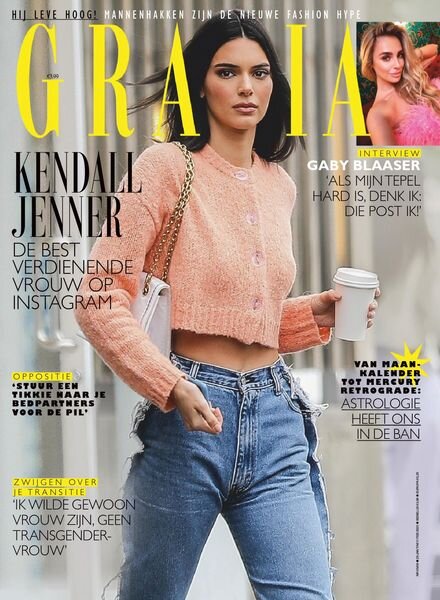 Grazia Netherlands – 29 januari 2020 Cover