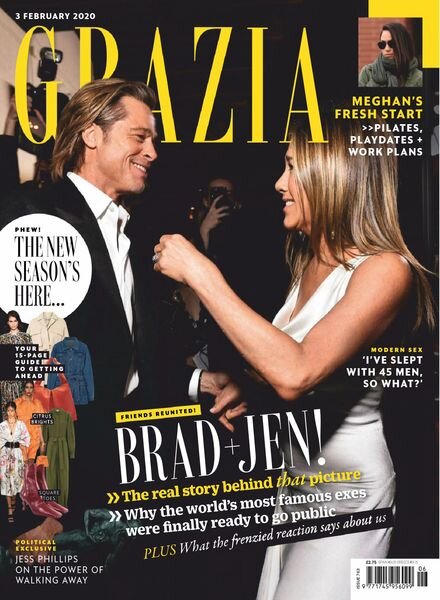 Grazia UK – 03 February 2020 Cover