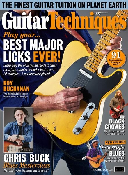 Guitar Techniques – April 2020 Cover