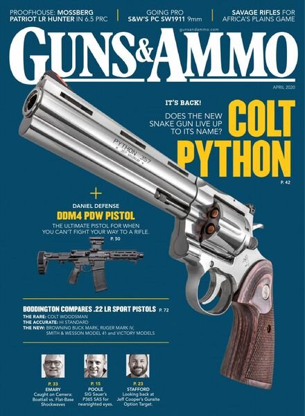 Guns & Ammo – April 2020 Cover