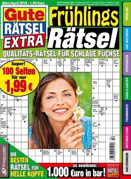Gute Ratsel Extra – Marz-April 2019 Cover