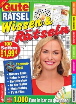 Gute Ratsel Wissen & Ratseln – Mai-Juni 2019