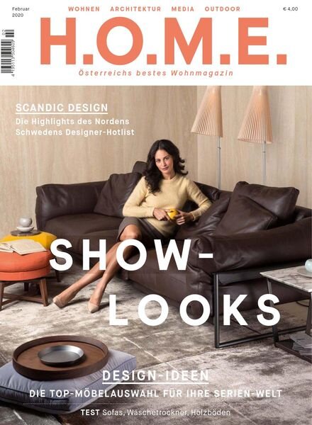 H.O.M.E Austria – Februar 2020 Cover