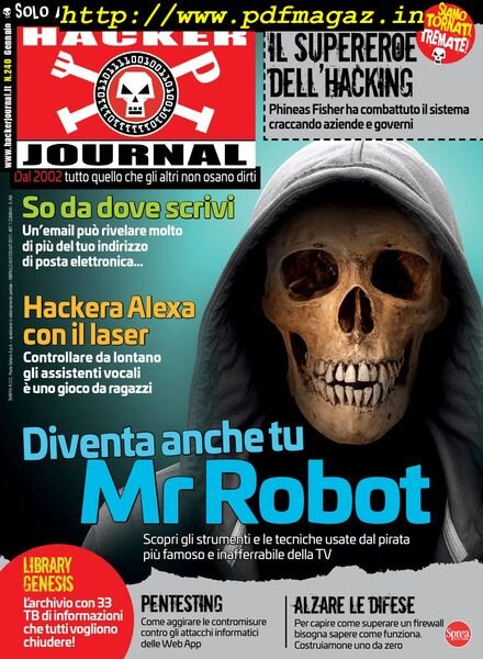 Hacker Journal – Gennaio 2020 Cover