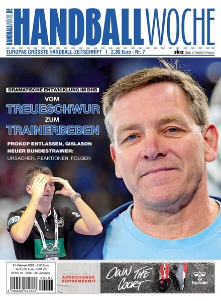 Handballwoche – 11 Februar 2020 Cover