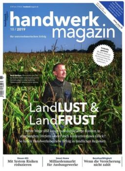 Handwerk Magazin – Oktober 2019