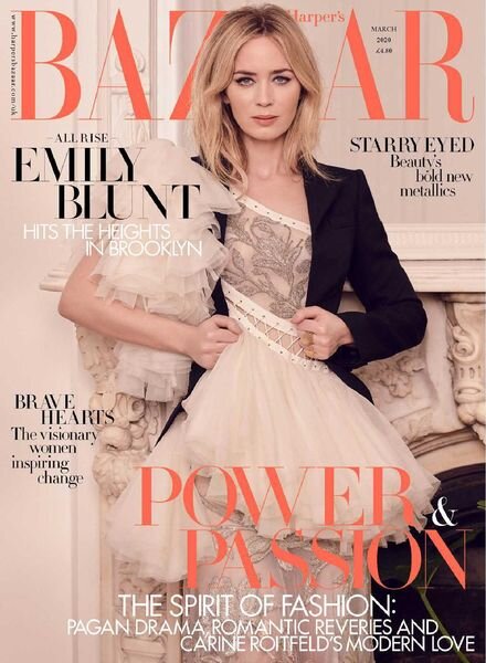 Harper’s Bazaar UK – March 2020 Cover