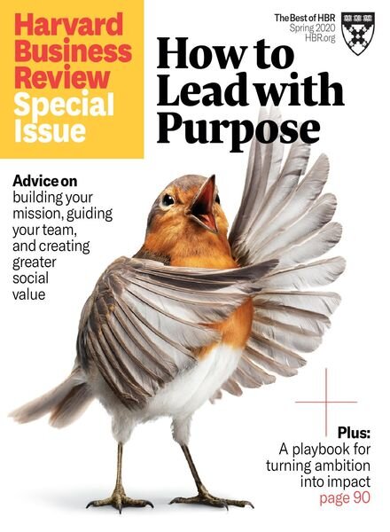 Harvard Business Review OnPoint – January 2020 Cover