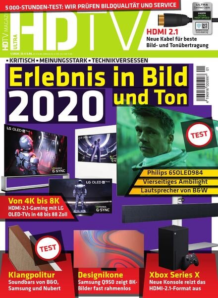 HDTV Magazin – Januar 2020 Cover