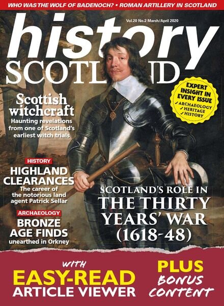 History Scotland – March-April 2020 Cover