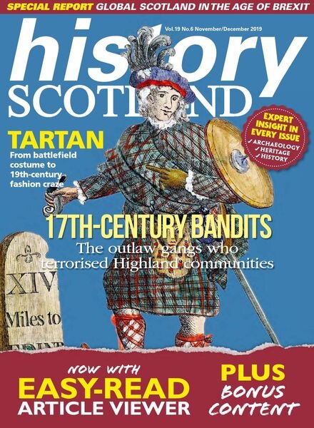 History Scotland – November-December 2019 Cover