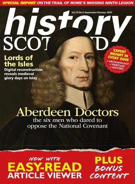 History Scotland – September-October 2019 Cover
