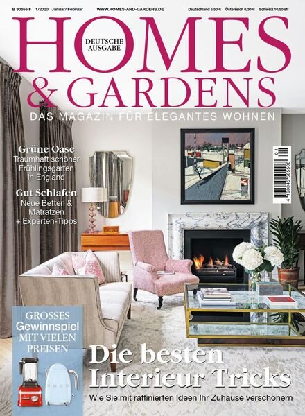 Homes & Gardens Germany – Januar 2020 Cover