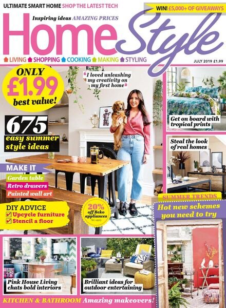 HomeStyle UK – July 2019 Cover