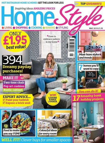 HomeStyle UK – May 2018 Cover