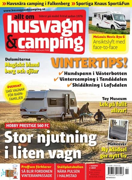 Husvagn & Camping – februari 2020 Cover