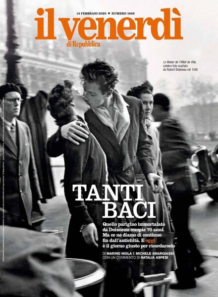 Il Venerdi di Repubblica – 14 Febbraio 2020 Cover