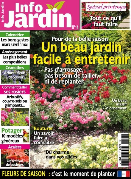Info Jardin – Mars-Mai 2020 Cover