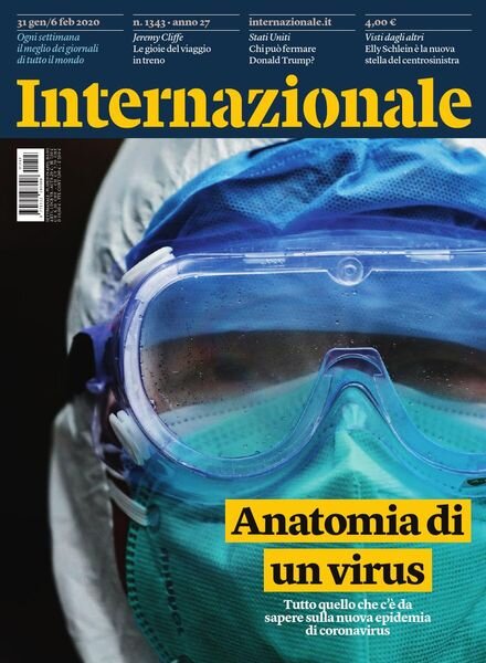 Internazionale – 31 Gennaio 2020 Cover