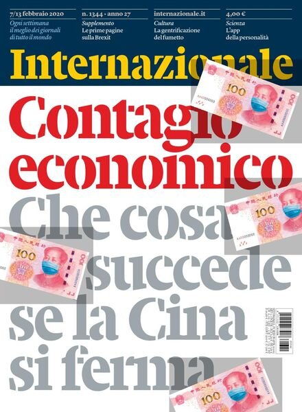 Internazionale – 7 Febbraio 2020 Cover