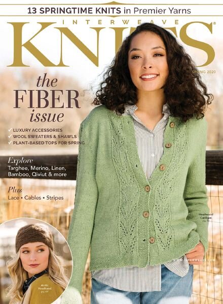Interweave Knits – March 2020 Cover