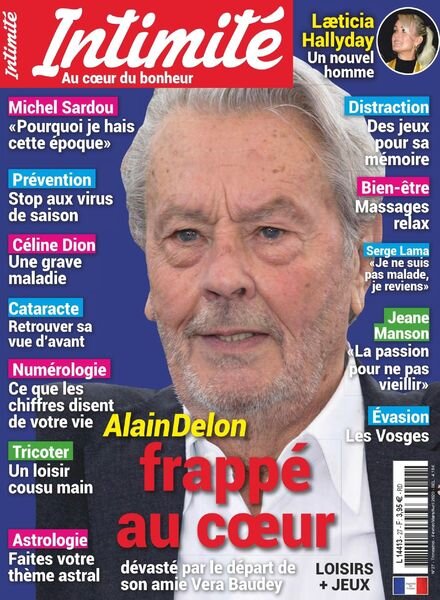 Intimite – Fevrier-Avril 2020 Cover