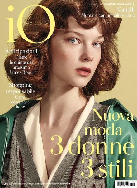 Io Donna del Corriere della Sera – 22 febbraio 2020 Cover