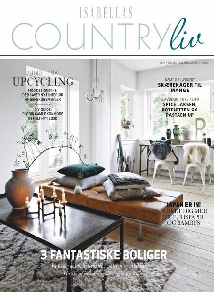 Isabellas Countryliv – januar 2020 Cover