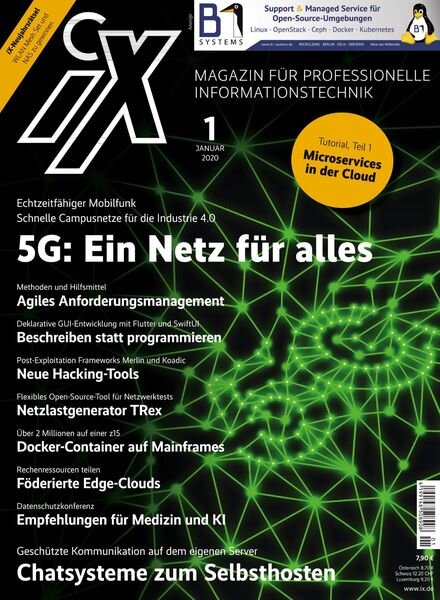 iX Magazin – Januar 2020 Cover