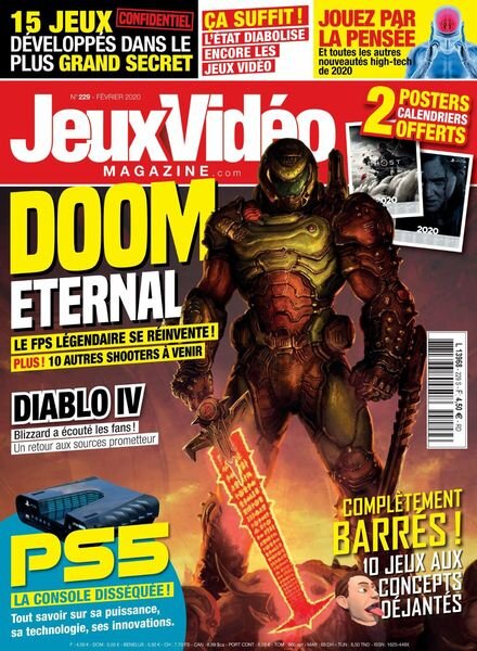 Jeux Video Magazine – fevrier 2020 Cover